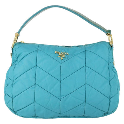 Prada Zip Hobo Chevron Tessuto Medium
