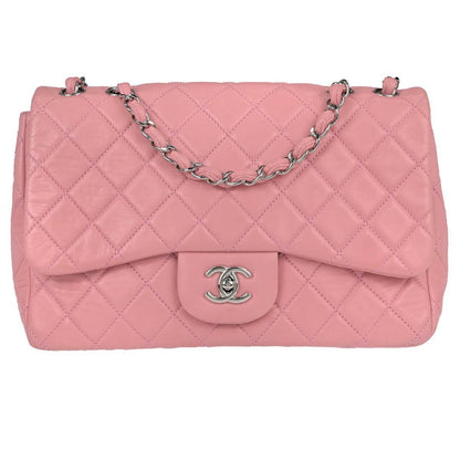 Chanel Classic Single Flap Quilted Lambskin Jumbo