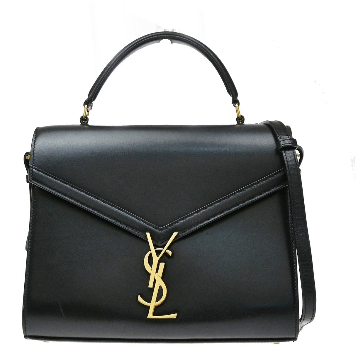 Saint Laurent Cassandra Leather Small