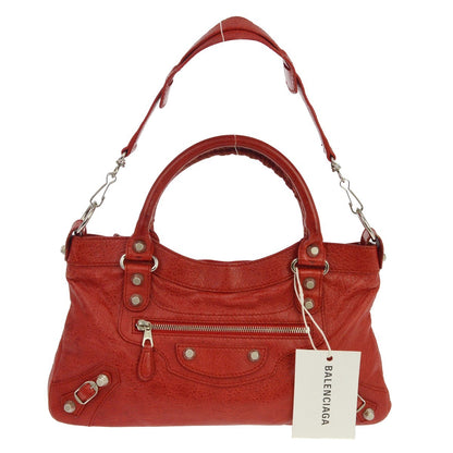 Balenciaga City Giant Studs Bag Leather Medium