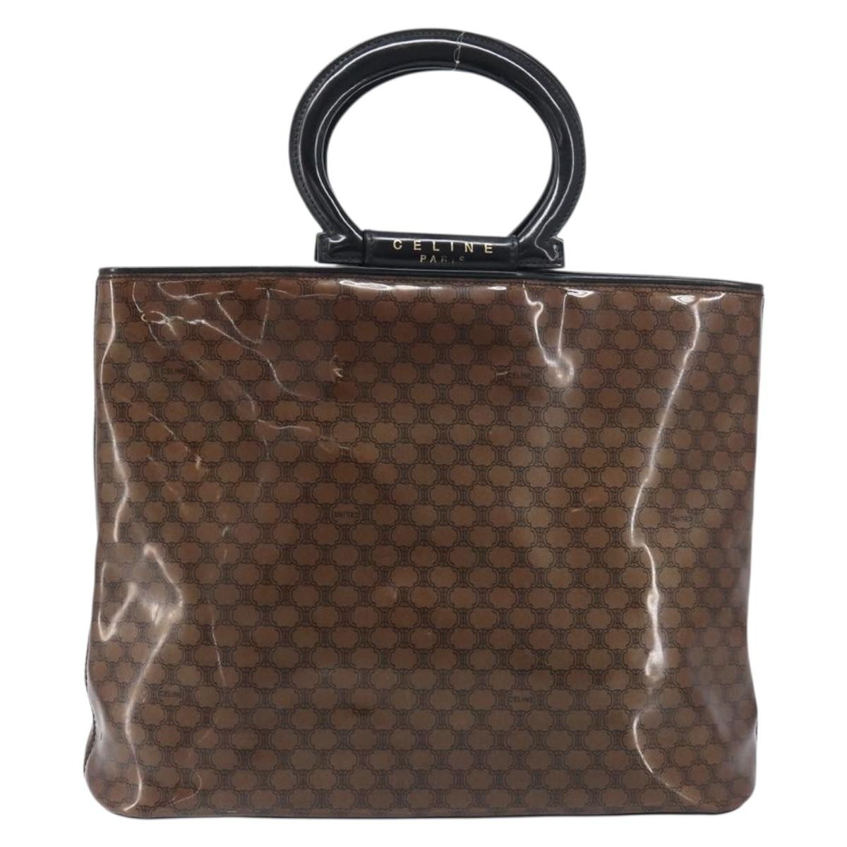 Celine Vintage Macadam Shopper Tote Venyl Product Image