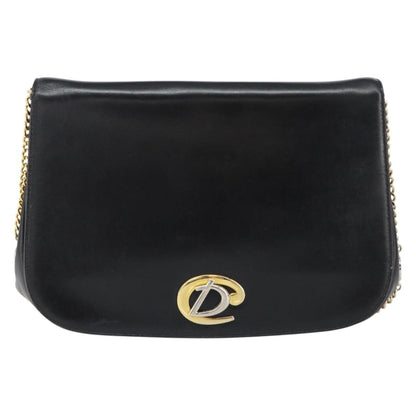 Christian Dior Vintage Chain Flap Shoulder Bag Leather Product Image