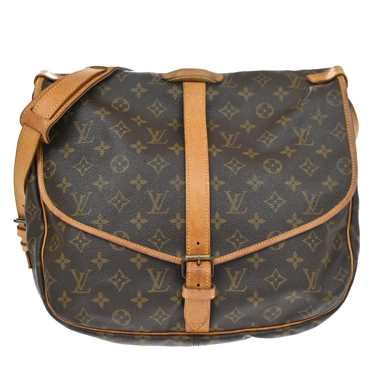 Louis Vuitton Saumur Monogram Canvas 35