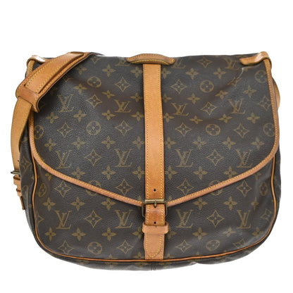 Louis Vuitton Saumur Monogram Canvas 35