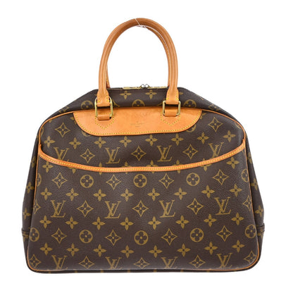 Louis Vuitton Deauville Handbag Monogram Canvas 34
