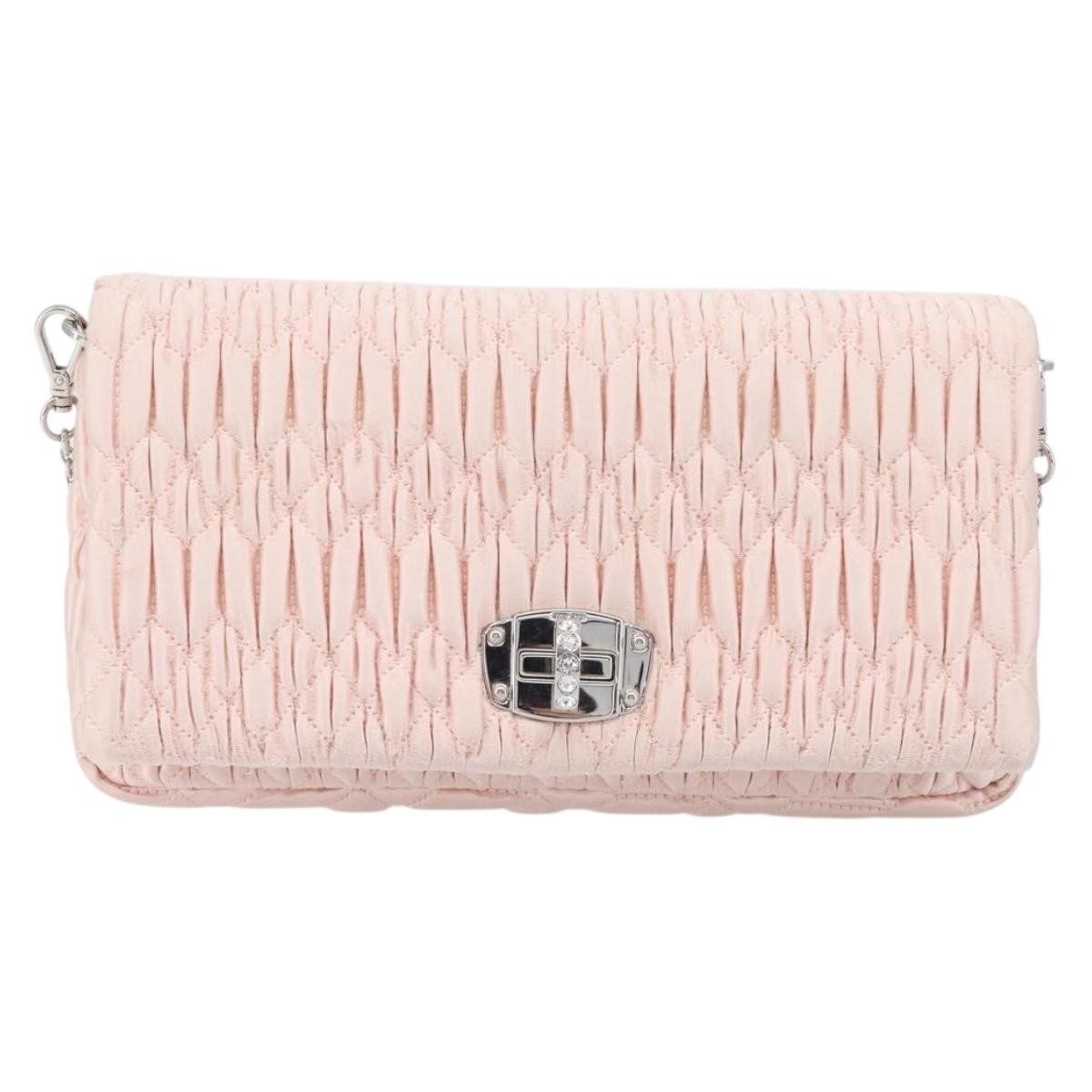 Miu Miu Crystal Full Flap Printed Calf Hair and Matelasse Leather Product Image