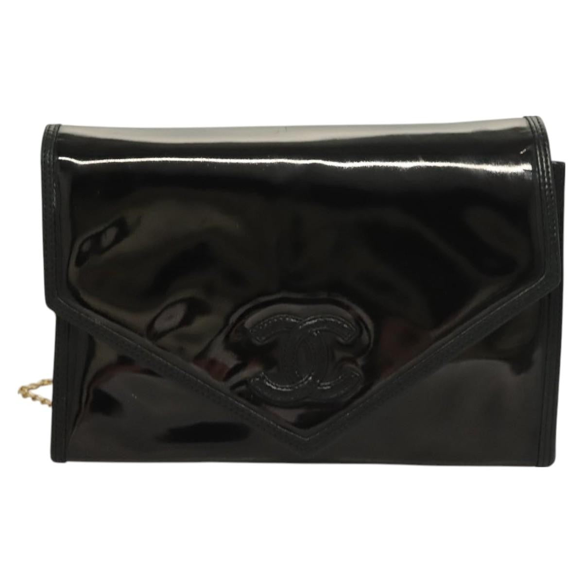 Chanel CC Envelope Flap Crossbody Patent leather Product Image