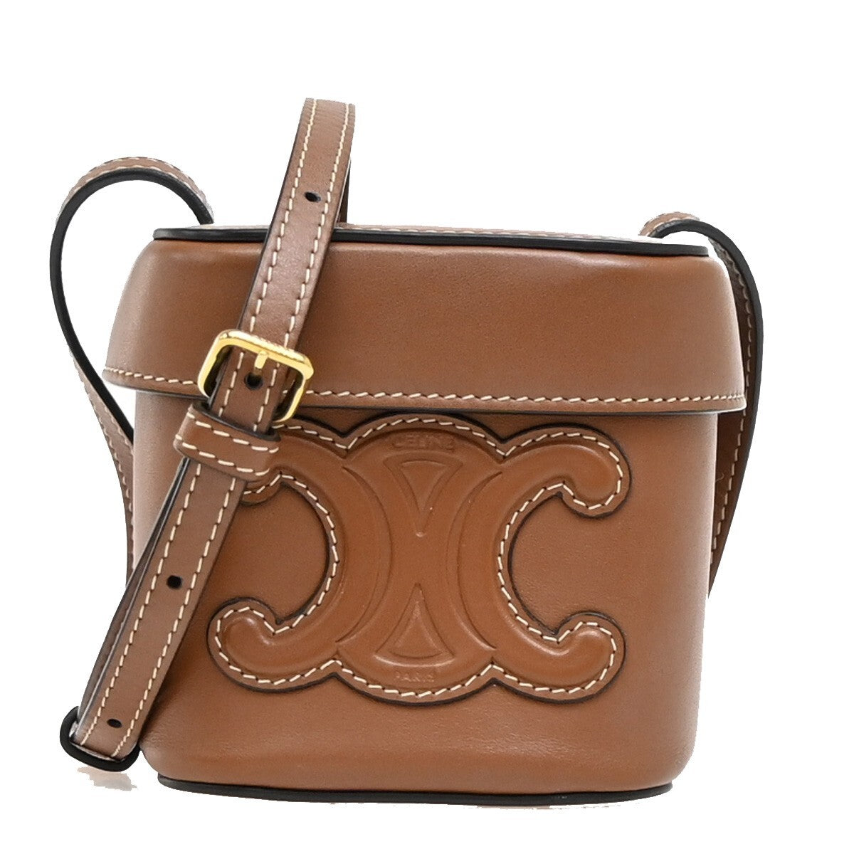 Celine Cuir Triomphe Box Leather Small