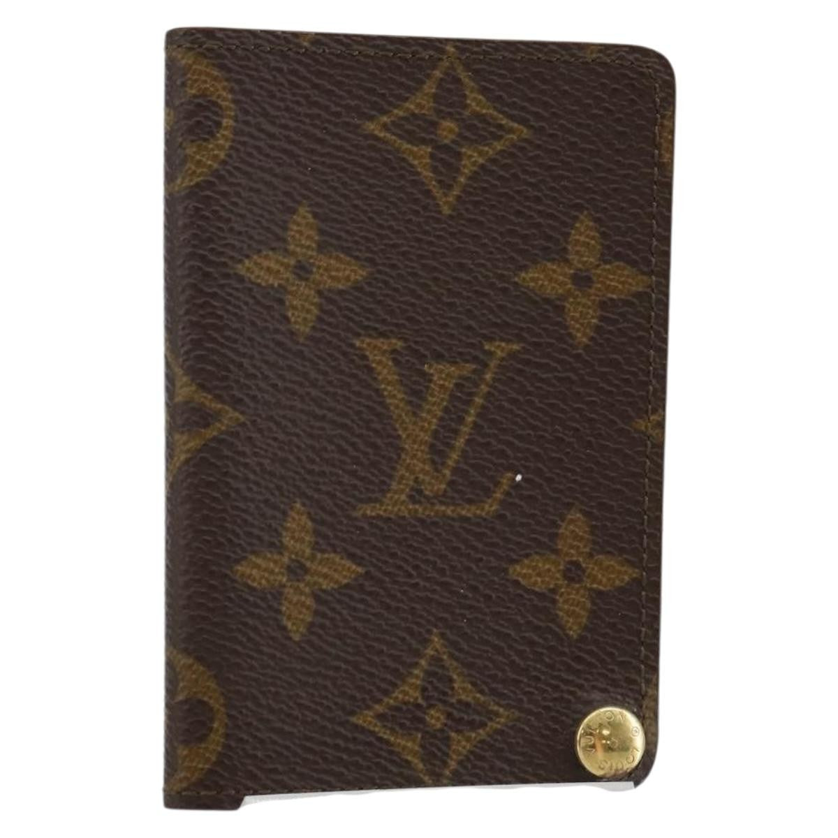 Louis Vuitton Porte Cartes Pression Card Case Monogram Canvas Product Image