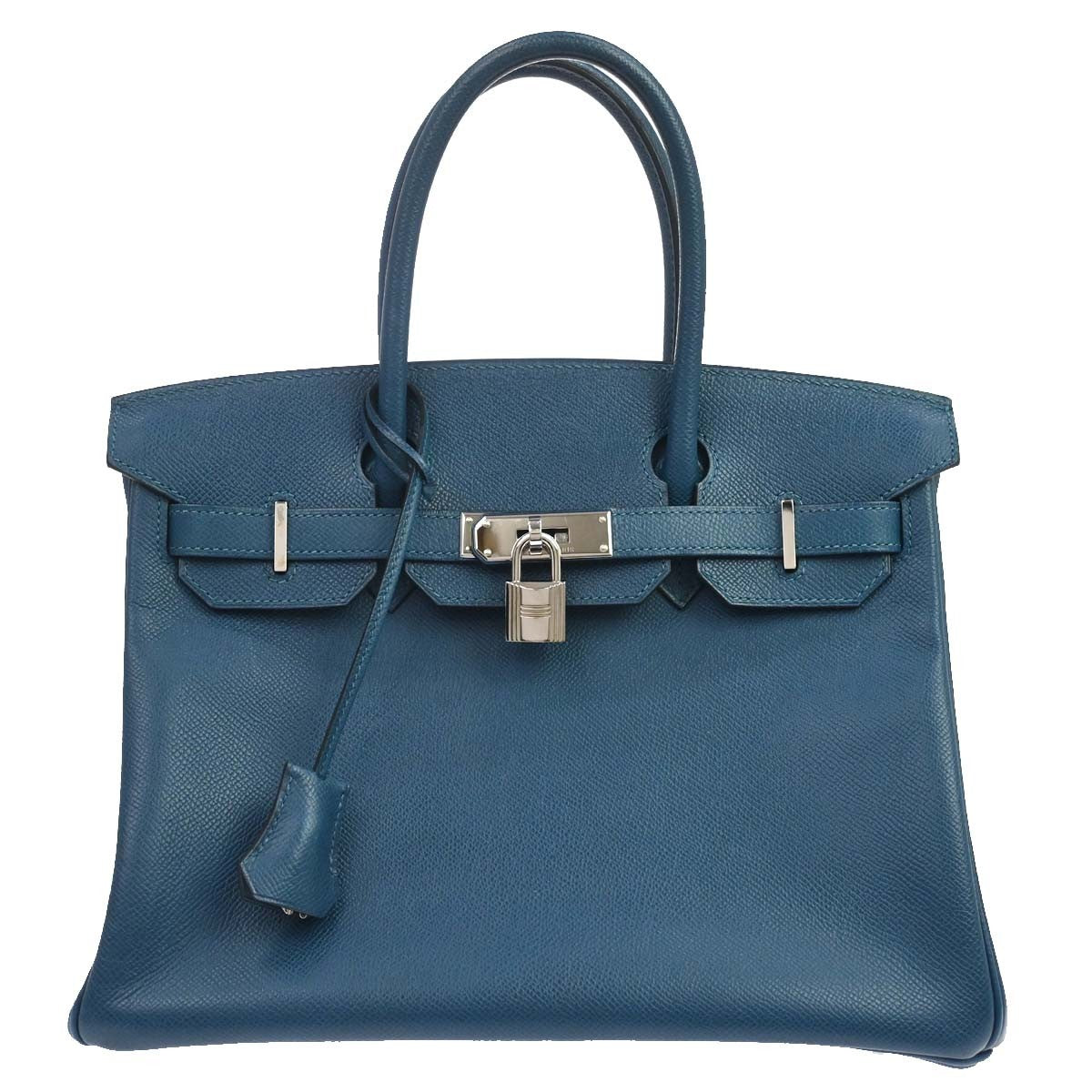 Hermes Birkin Blue Togo with Palladium Hardware 30
