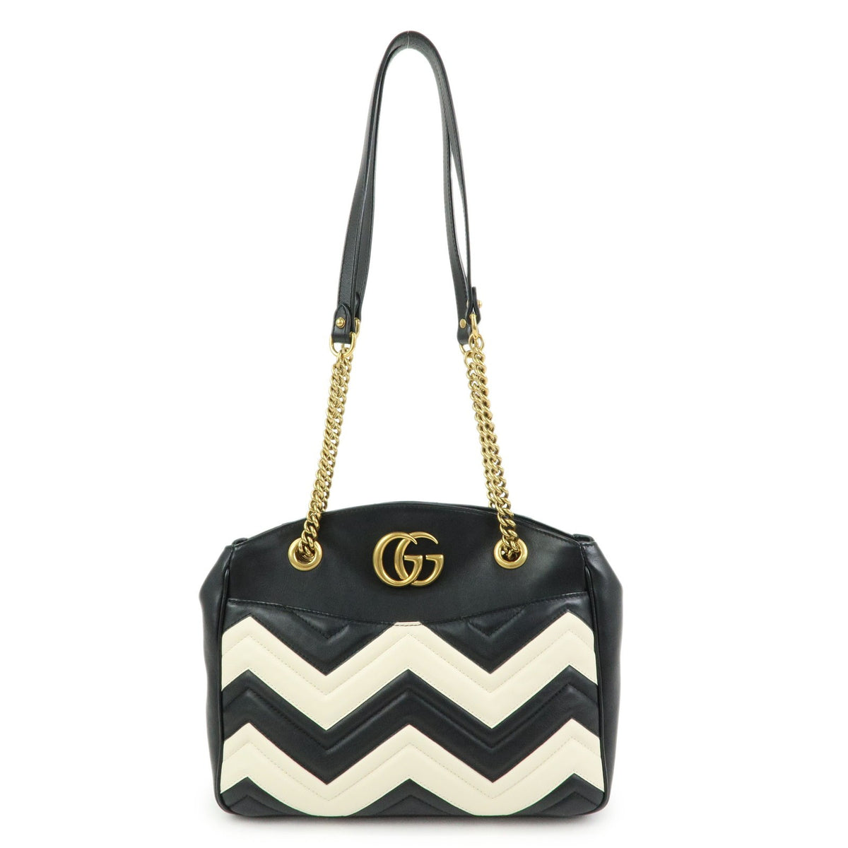 Gucci GG Marmont Chain Matelasse Leather Medium