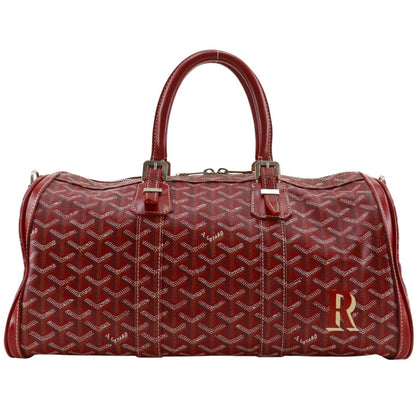 Goyard Boston Bag Coated Canvas 40