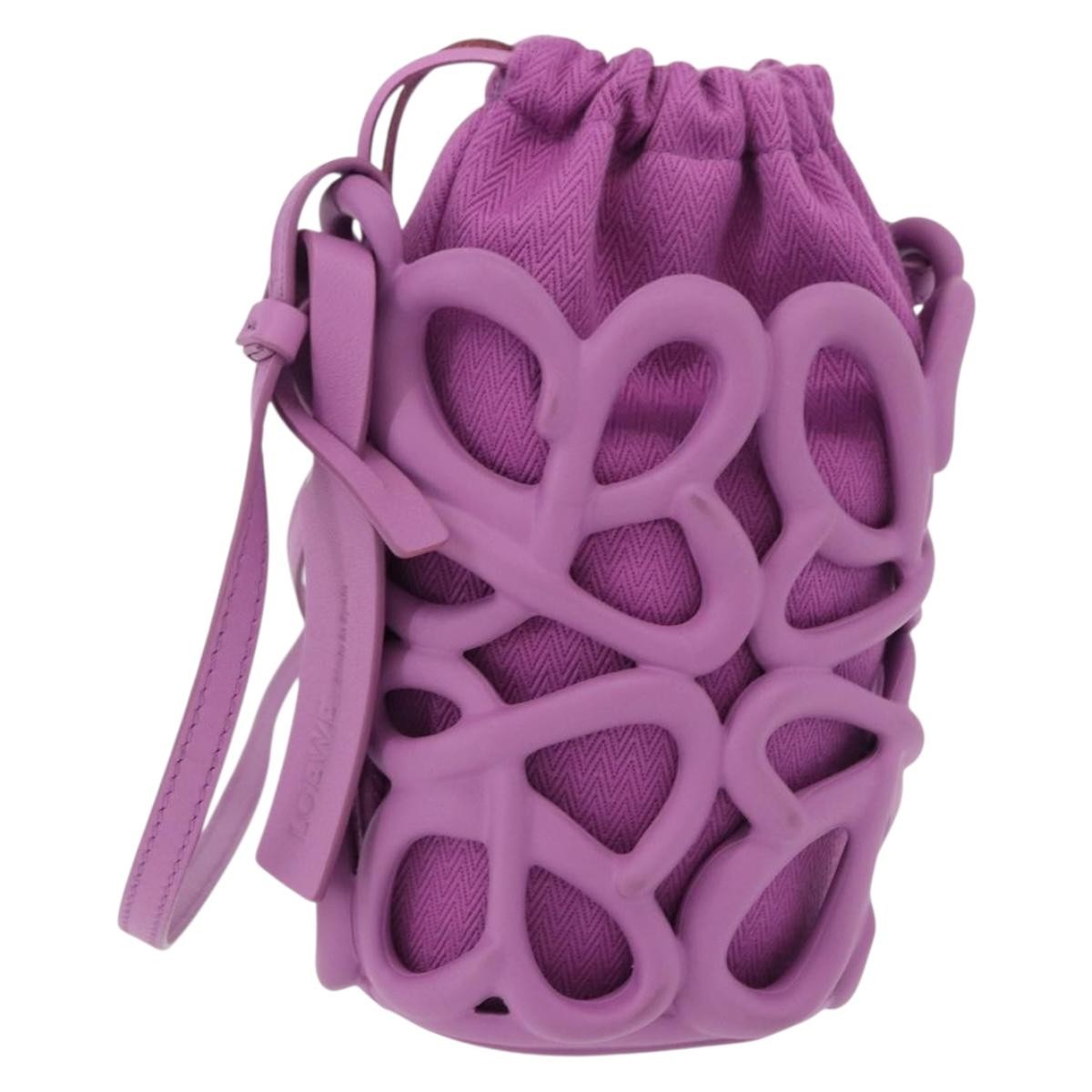 Loewe Anagram Inflated Pocket Canvas and silicon Product Image