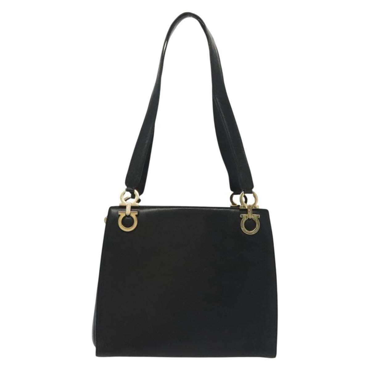 Salvatore Ferragamo Gancini Shoulder Bag Leather Product Image