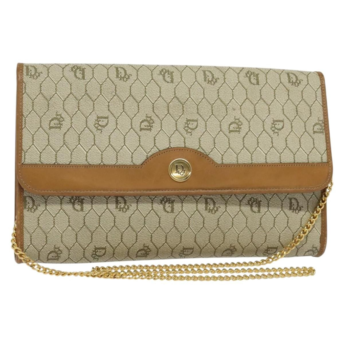 Christian Dior Vintage Honeycomb chain Canvas Product Image