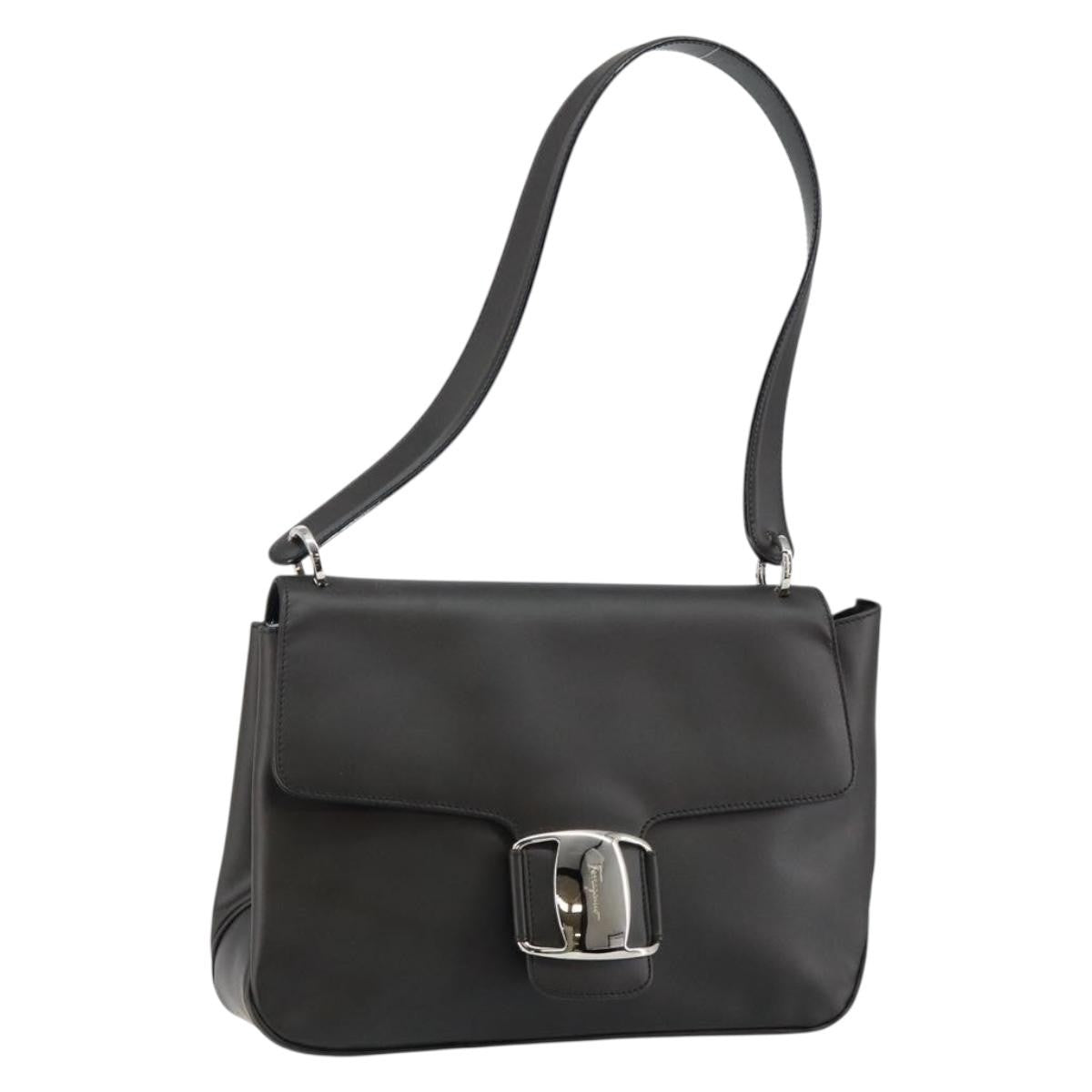 Salvatore Ferragamo Vala Shoulder Bag Leather Product Image