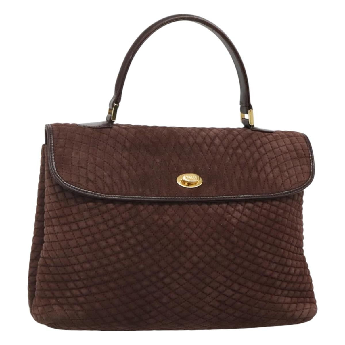 Bally Handbag Quilted Suede Product Image