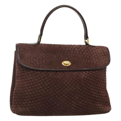 Bally Handbag Quilted Suede Product Image