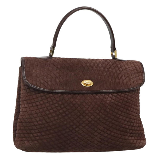 Bally Handbag Quilted Suede Product Image