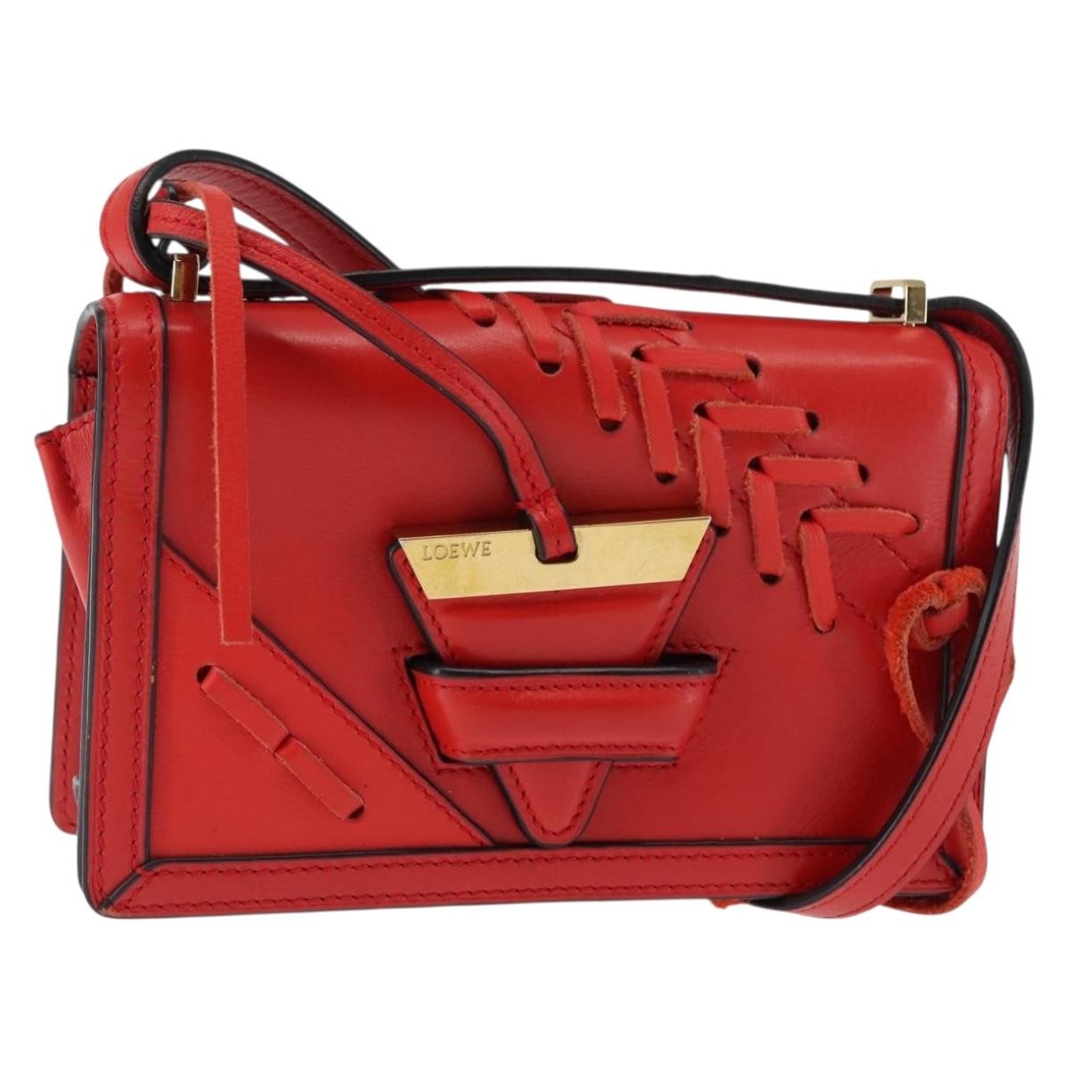 Loewe Barcelona Shoulder Bag Leather Mini