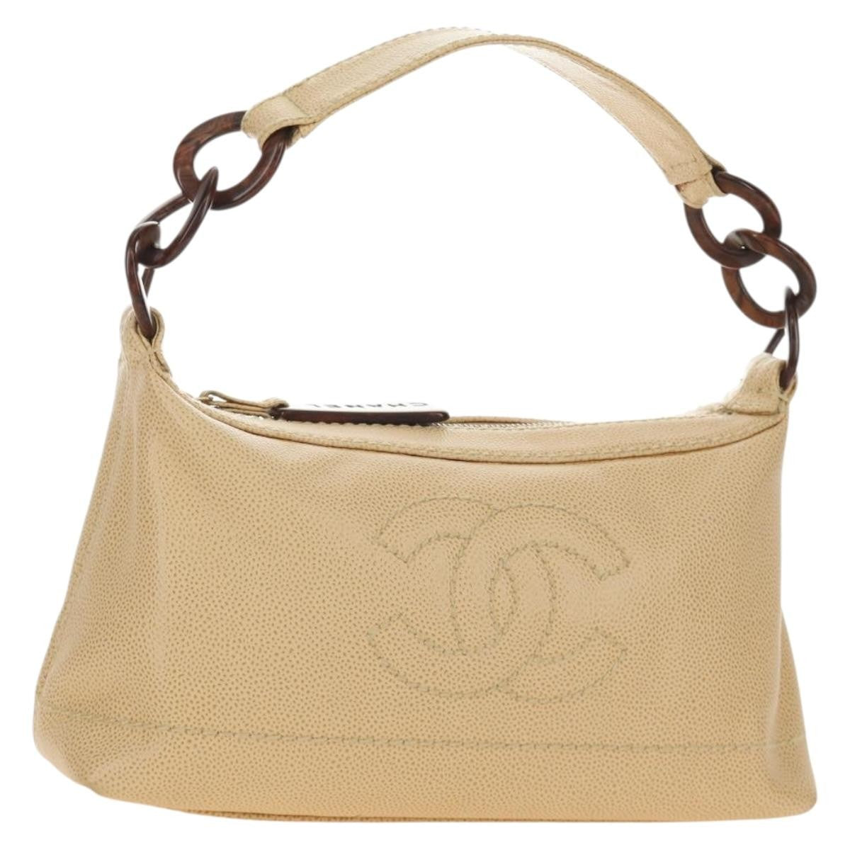 Chanel Vintage CC Resin Chain Caviar Medium