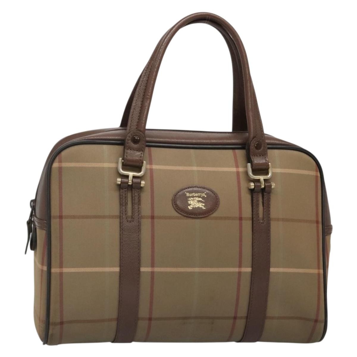 Burberry Nova Check Handbag Nova Check Canvas Product Image