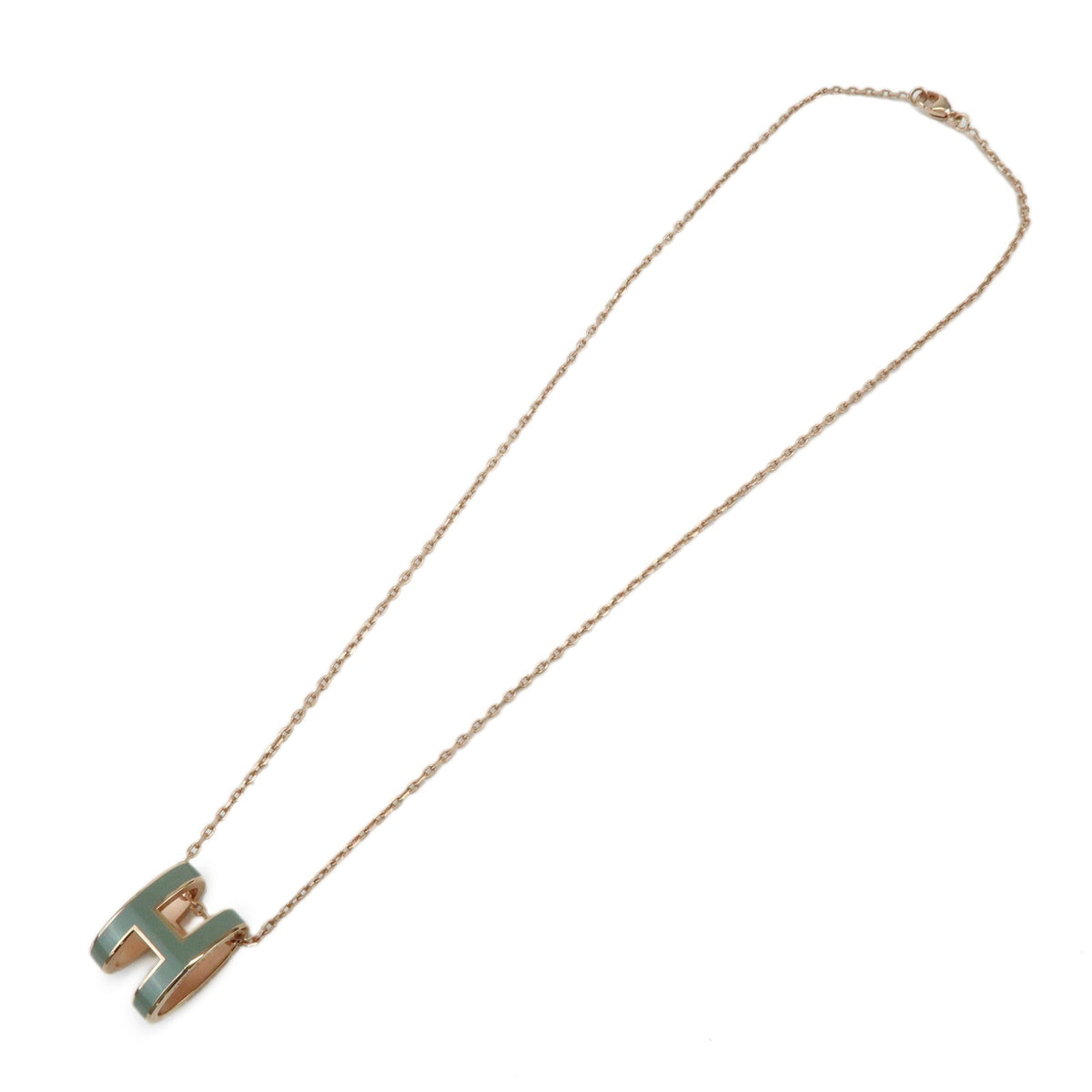 Hermes Pop H Pendant Chain Metal and Enamel Mini