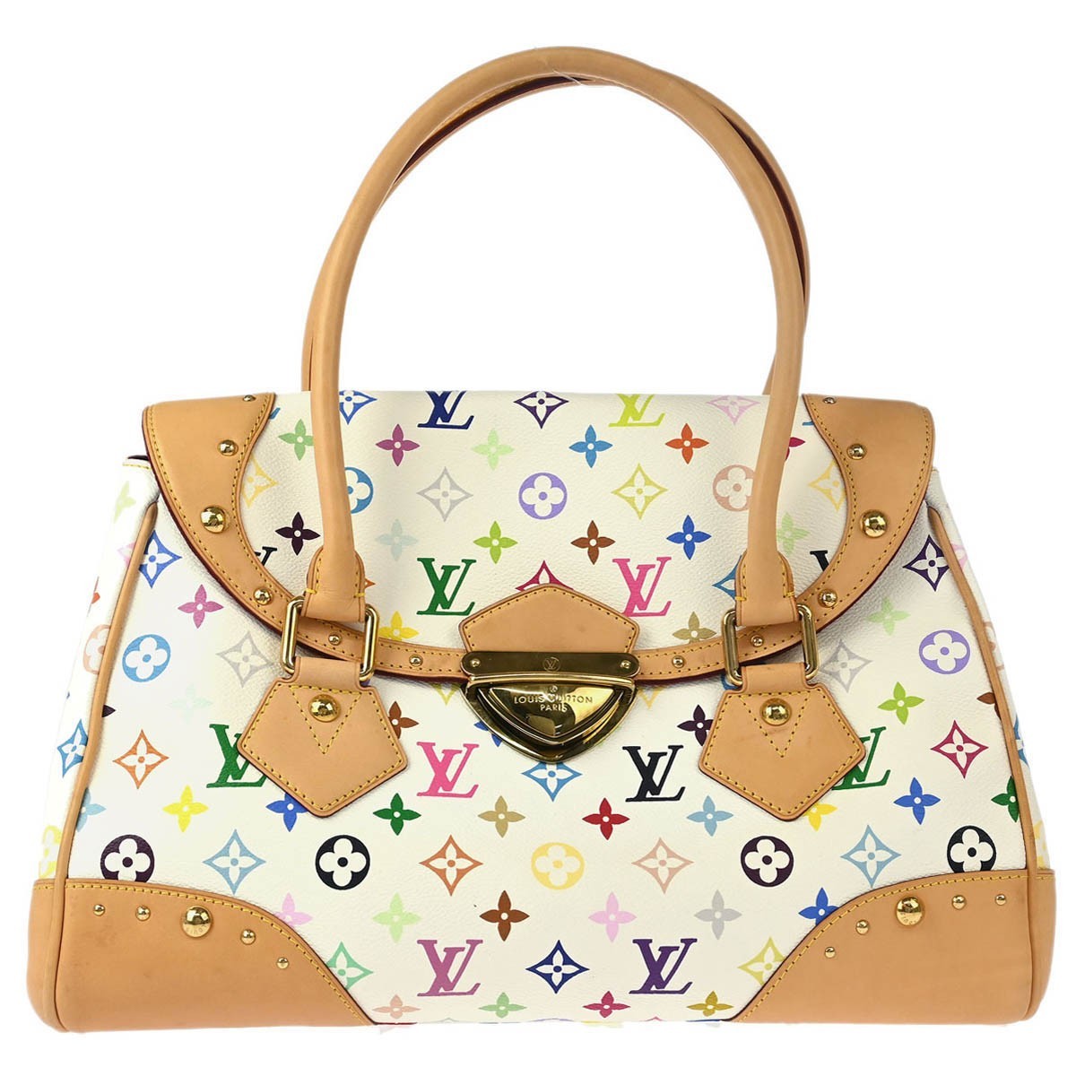 Louis Vuitton Beverly Handbag Monogram Multicolor GM