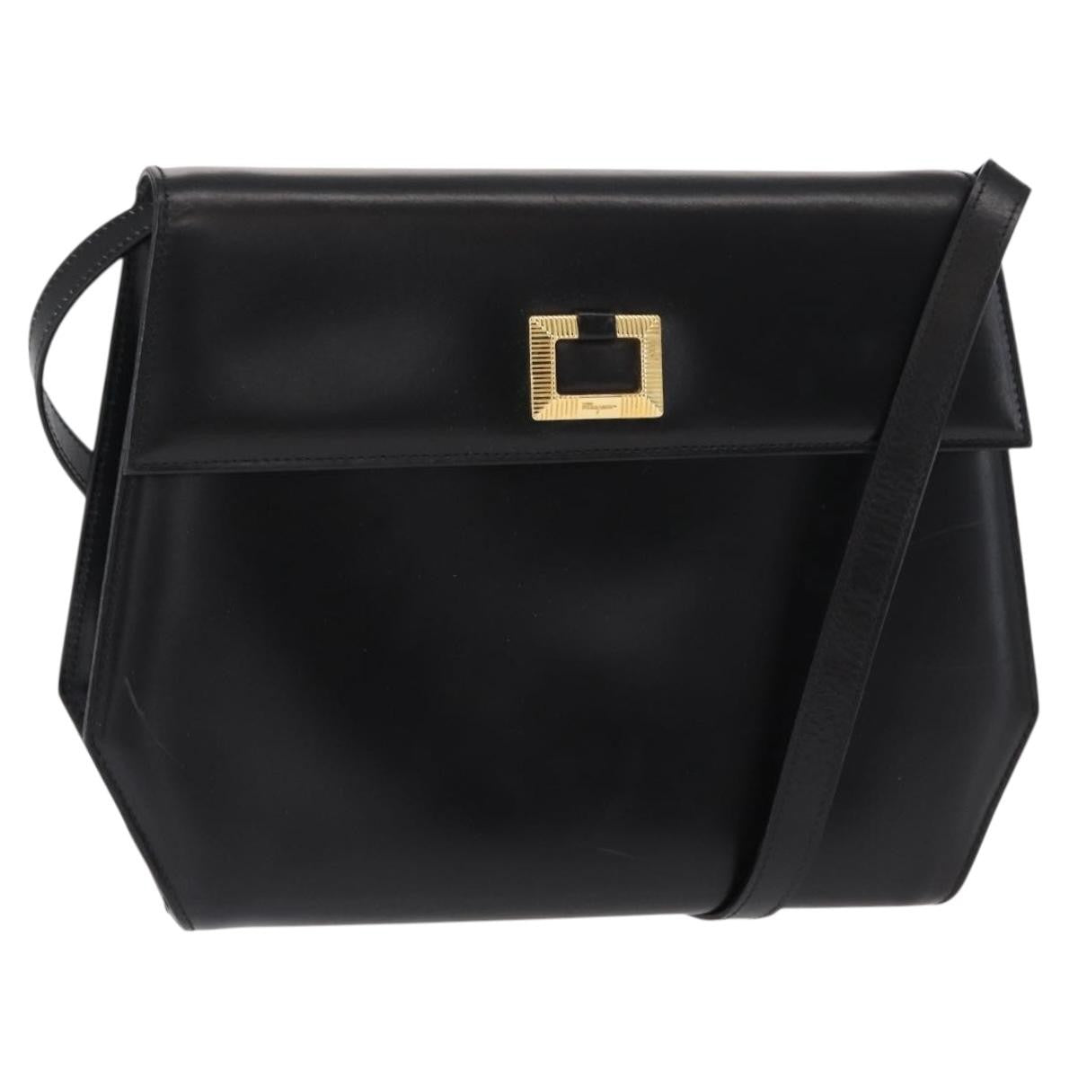 Salvatore Ferragamo Gancini Shoulder Bag Leather Product Image