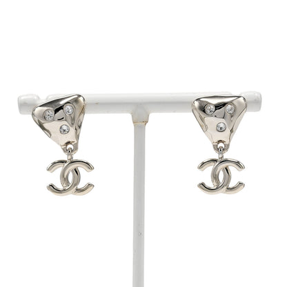 Chanel CC Drop Stud Metal with Crystal Product Image