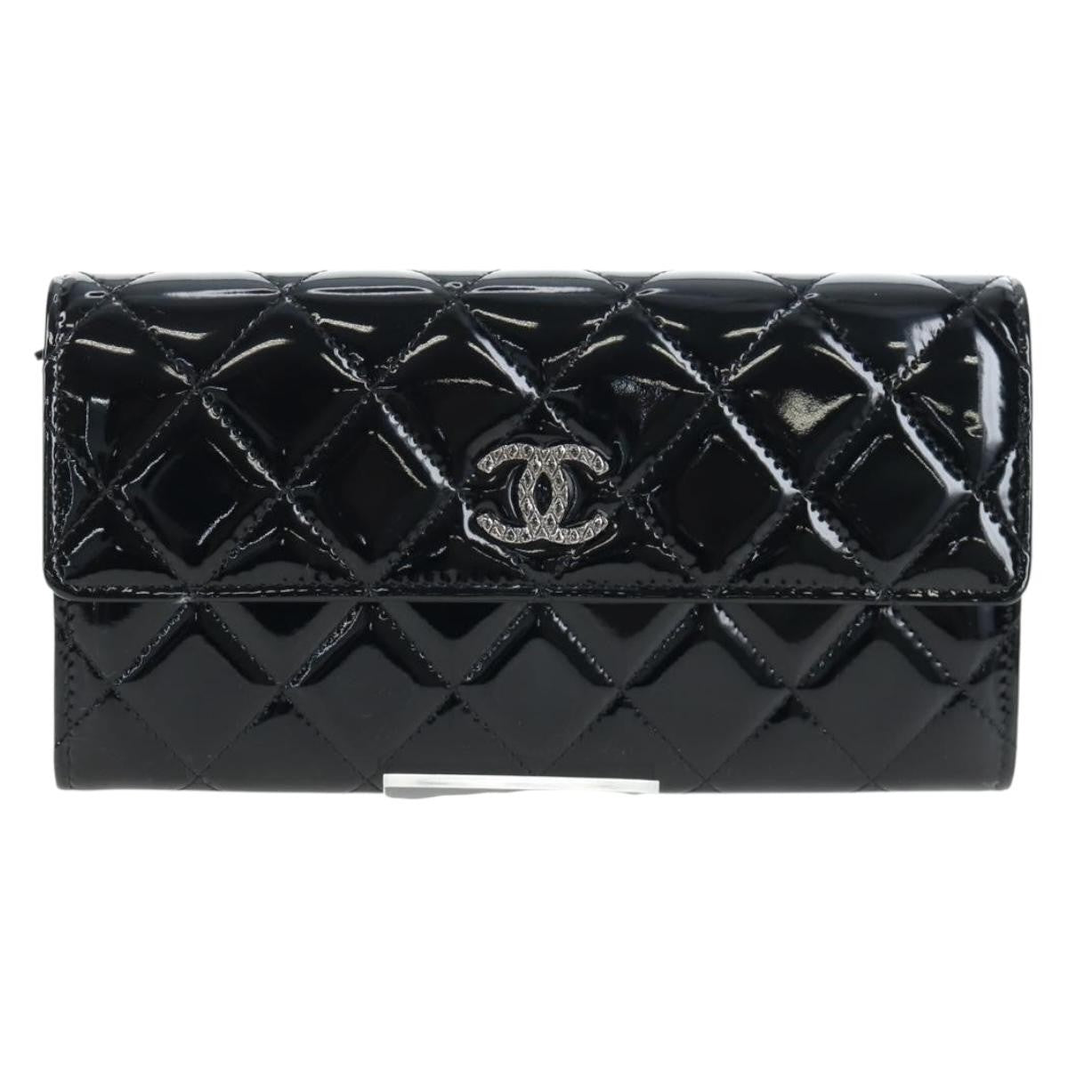 Chanel CC French Flap Quilted Patent Leather Product Image