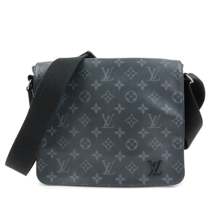 Louis Vuitton District Messenger Monogram Eclipse Canvas PM