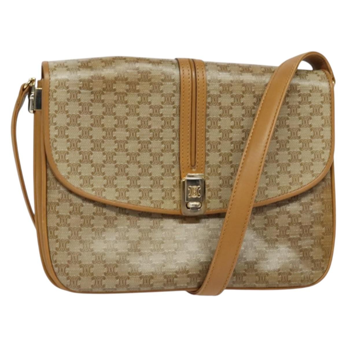 Celine Macadam Shoulder Bag PVC Leather Product Image
