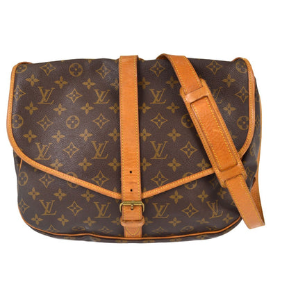 Louis Vuitton Saumur Monogram Canvas 35