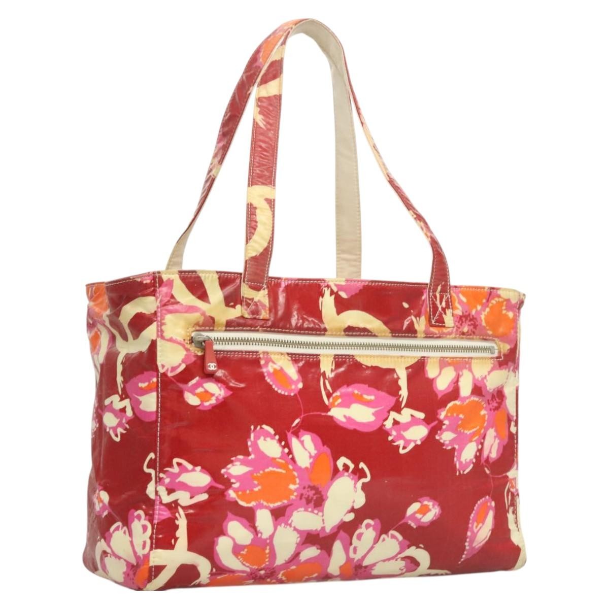 Chanel Vintage Floral Tote Patent leather Product Image