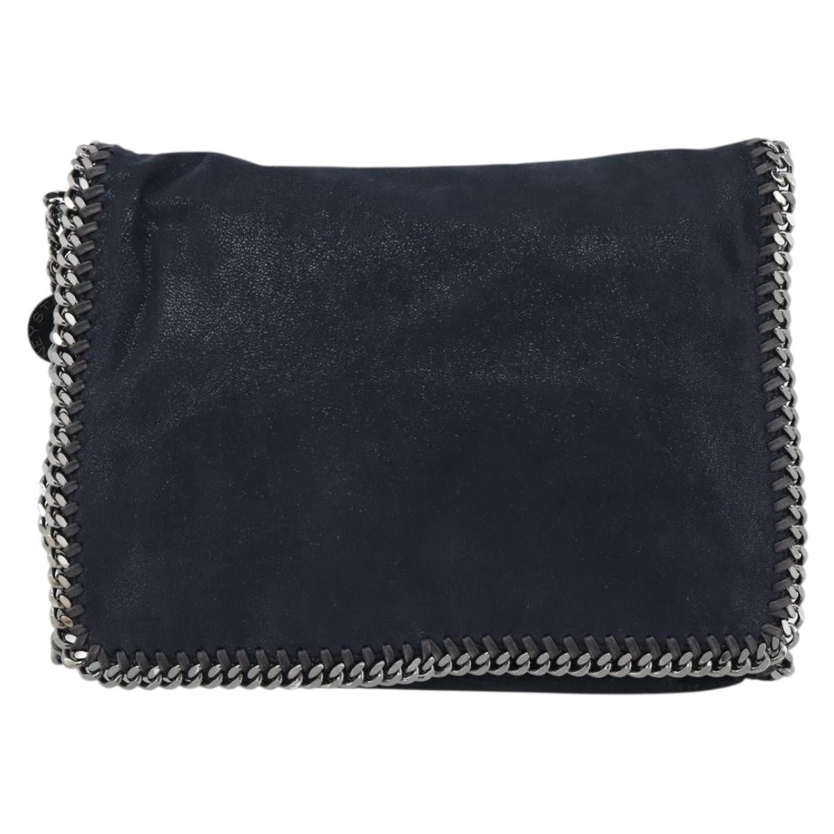 Stella McCartney Falabella Fold Over Flap Crossbody Bag Shaggy Deer Mini