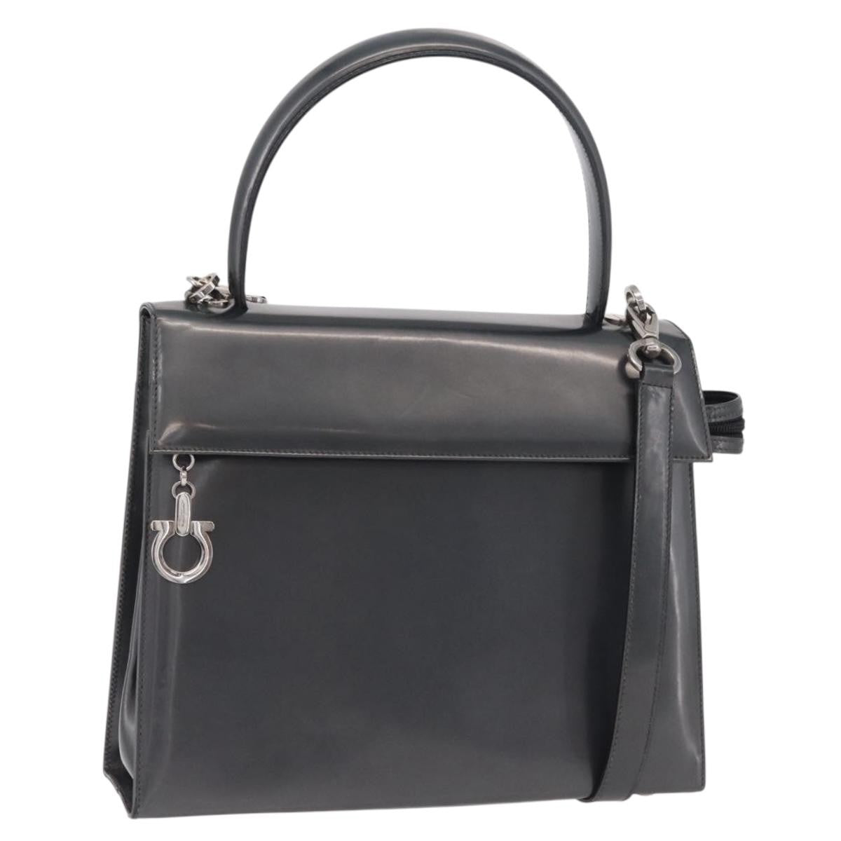 Salvatore Ferragamo Gancini Leather Medium