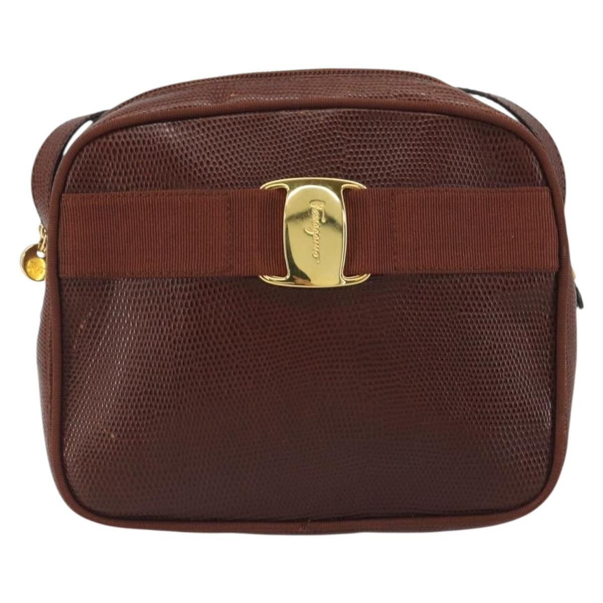 Salvatore Ferragamo Vara Bow camera Leather Product Image
