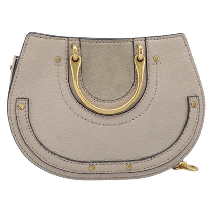 Chloe Pixie Belt Leather and Suede Mini