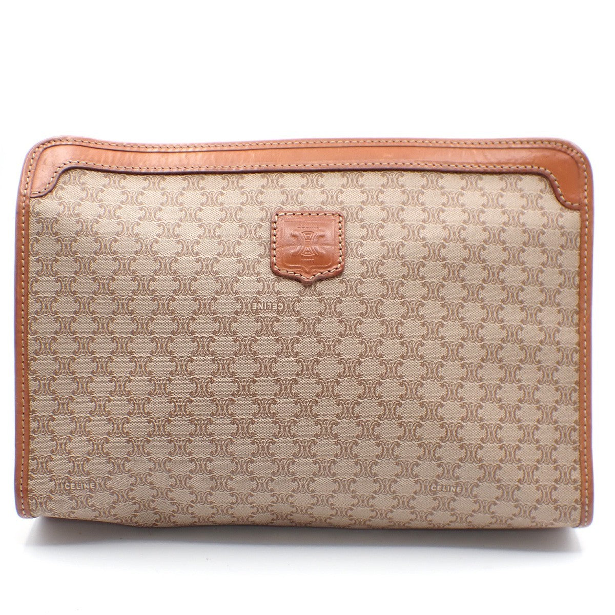 Celine Macadam Pochette Canvas and Leather Product Image