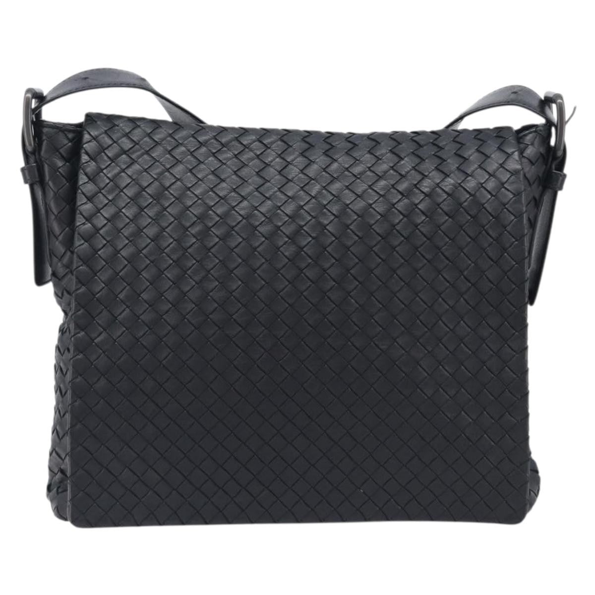 Bottega Veneta Square Flap Messenger Intrecciato Nappa Medium