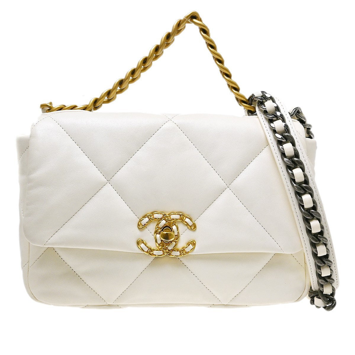 Chanel 19 Flap Quilted Leather Medium