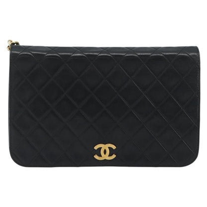 Chanel Vintage Full Flap Quilted Lambskin Small