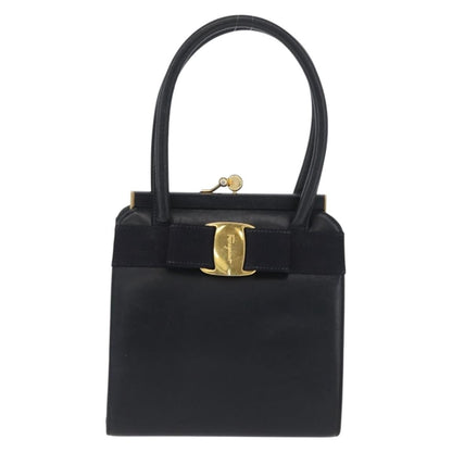 Salvatore Ferragamo Convertible Vara Bow Tote Leather Small