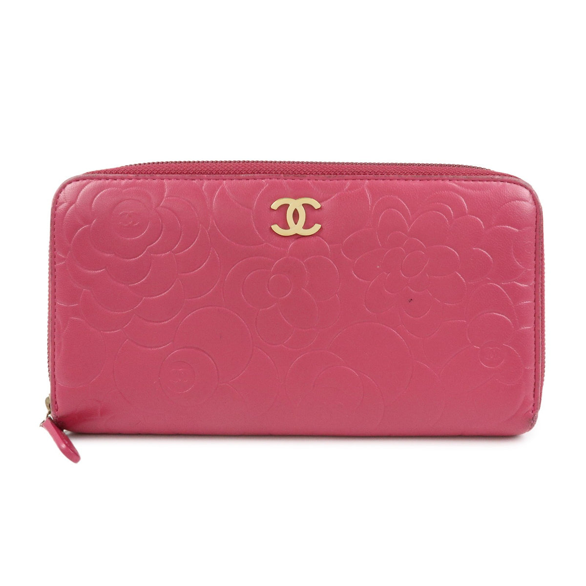 Chanel Zip Around Camellia Patent Product Image