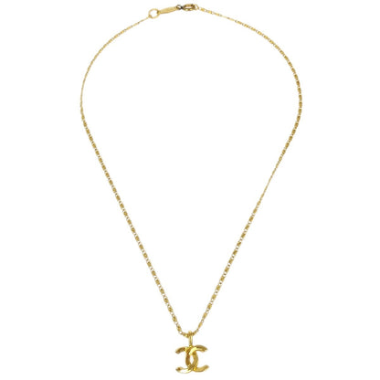 Chanel CC Pendant Necklace Metal Product Image