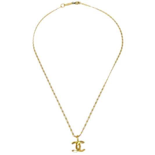 Chanel CC Pendant Necklace Metal Product Image