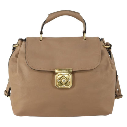 Chloe Elsie Convertible Satchel Leather Medium