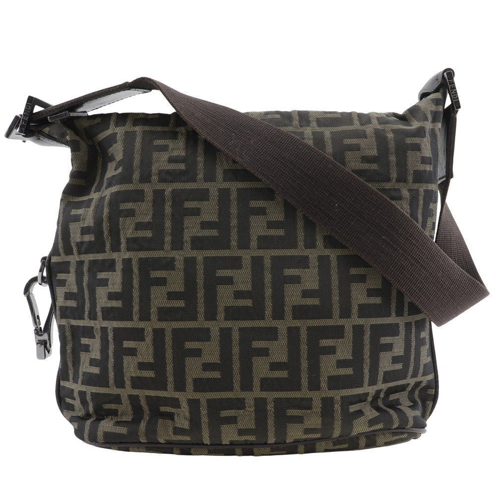 Fendi Logo Zucca Shoulder Bag Zucca Product Image