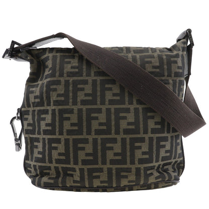 Fendi Logo Zucca Shoulder Bag Zucca Product Image